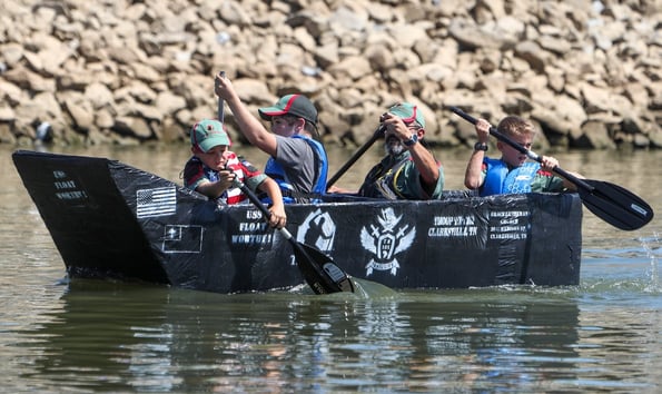 Cardboard Boat Regatta FOUR