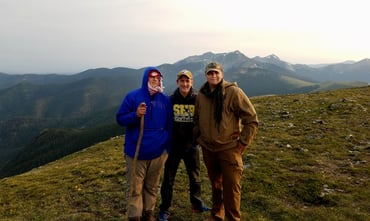 Daniel at Pecos Baldy