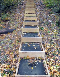 steps built by trailman