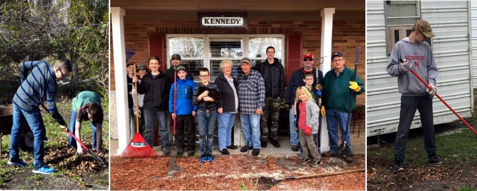 Nebraska Troop Travels to Florida to Help with Hurricane Clean-up