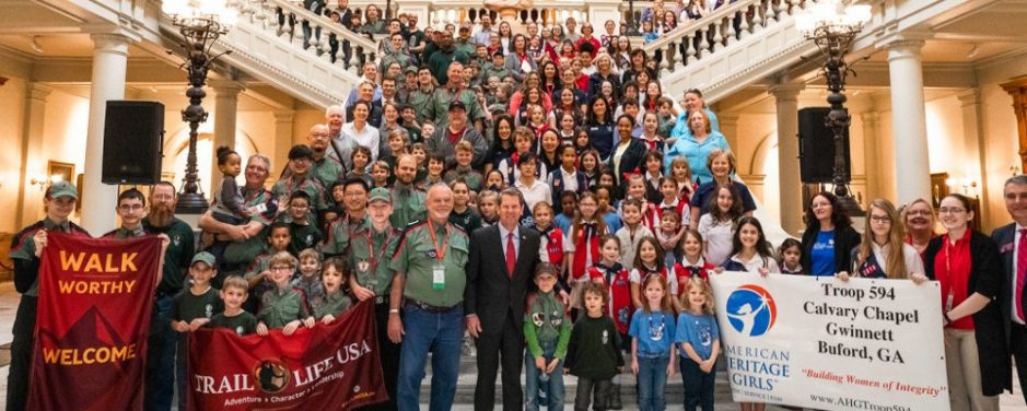Trail Life USA & AHG Day at The Georgia State Capitol