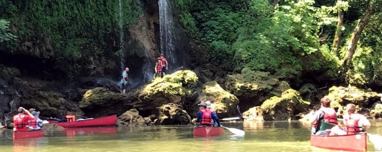 River Adventure Helps boys in Building Character