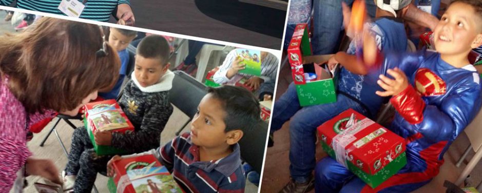Trail Life Parent Experiences the Impact of a Shoebox Firsthand!