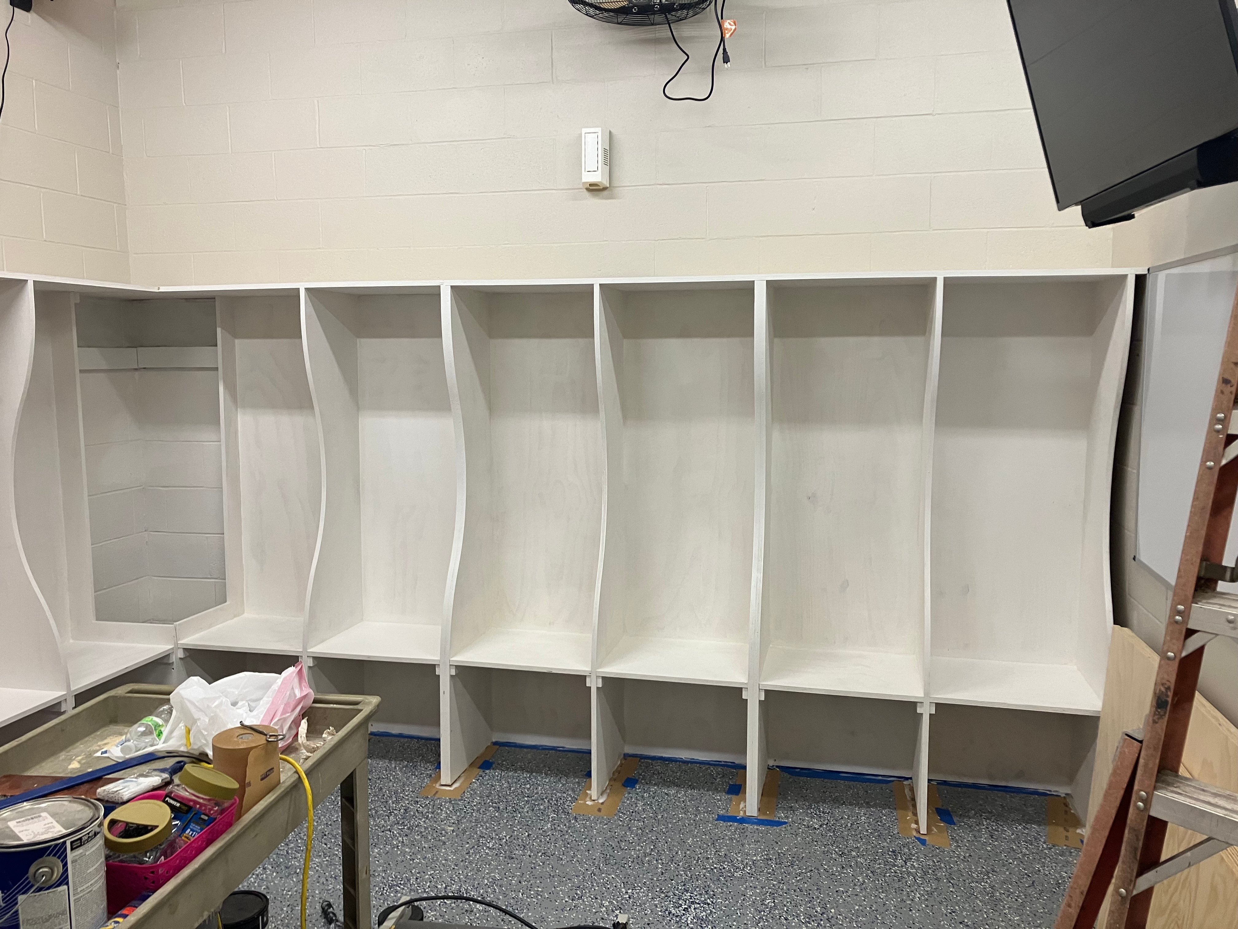 Locker Room Build 2