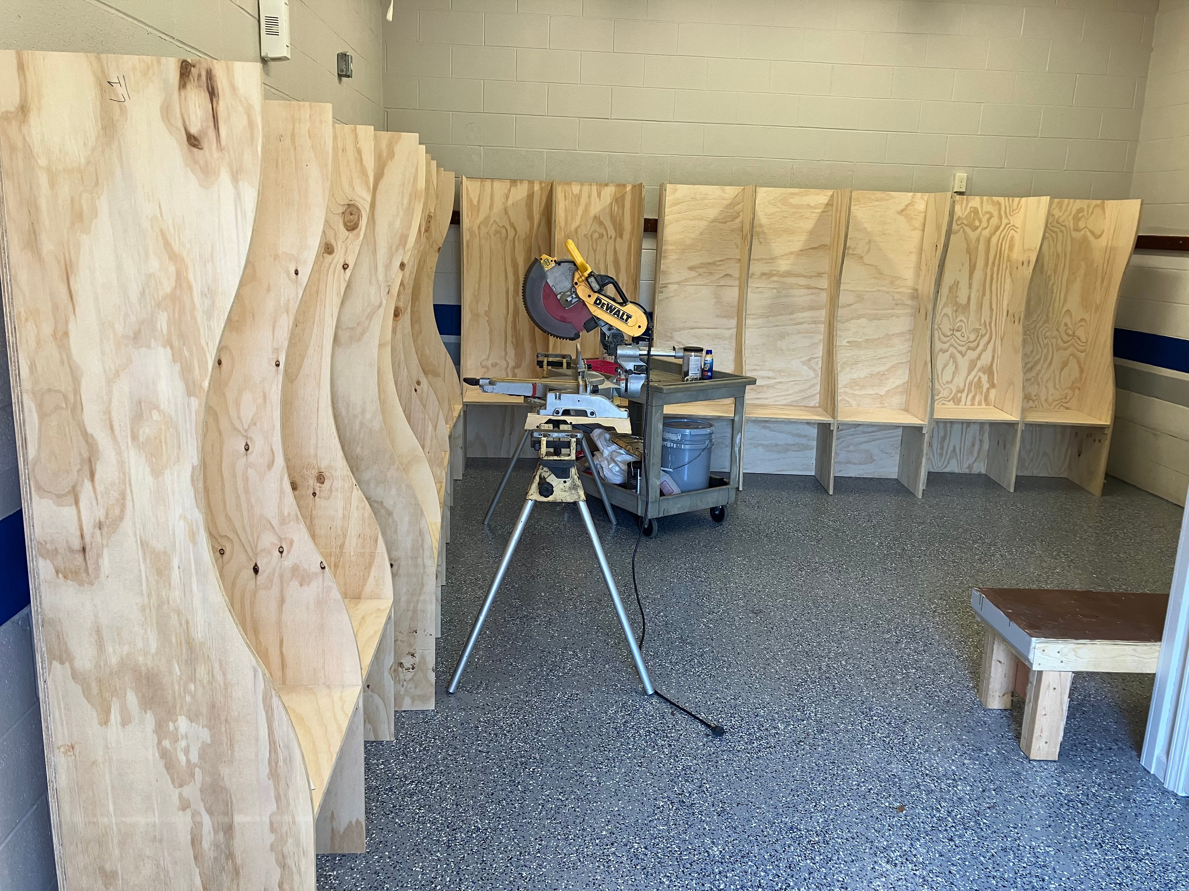 Locker Room Build