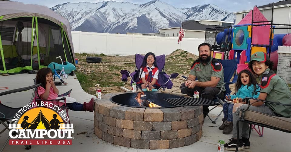 Families Unite Virtually to Make Memories at National Backyard Campout